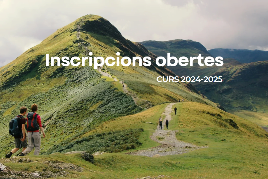 Aquí comença el teu camí formatiu i de creixement personal